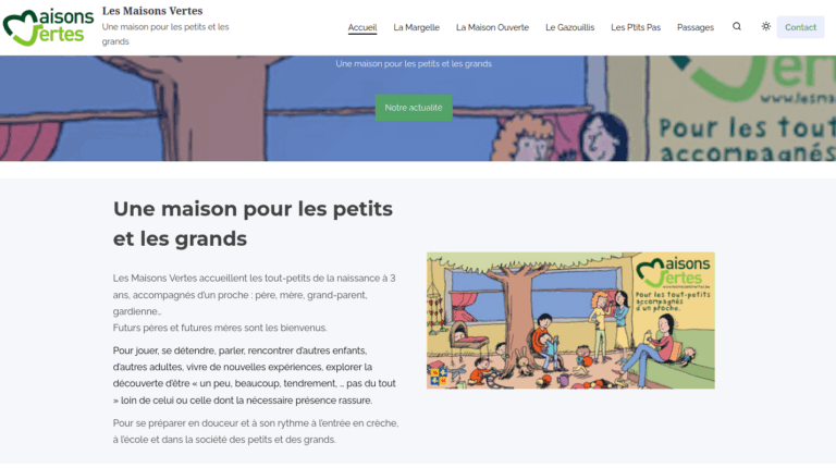 Un nouveau site